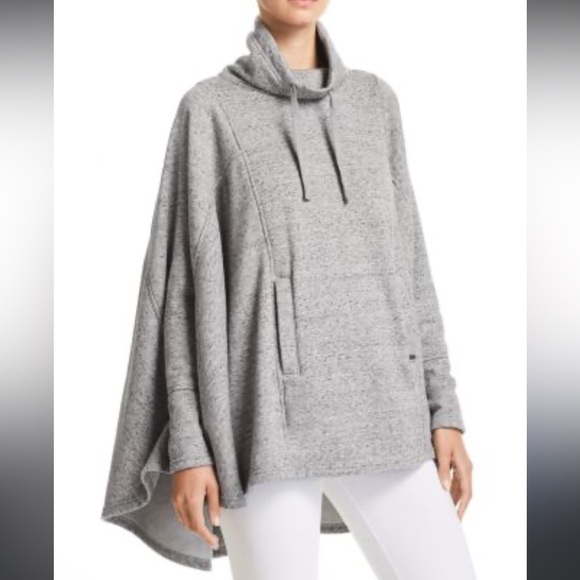 UGG Pichot Double Knit Fleece Poncho Cape High Neck Cozy Comfort Pullover M/L‎ - Picture 1 of 17